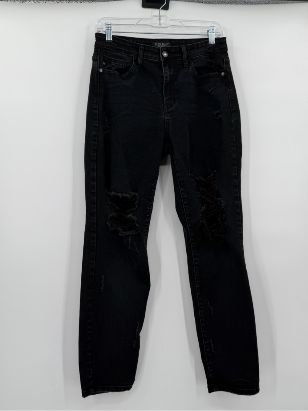 Judy blue boyfriend fit black jeans 7/28
